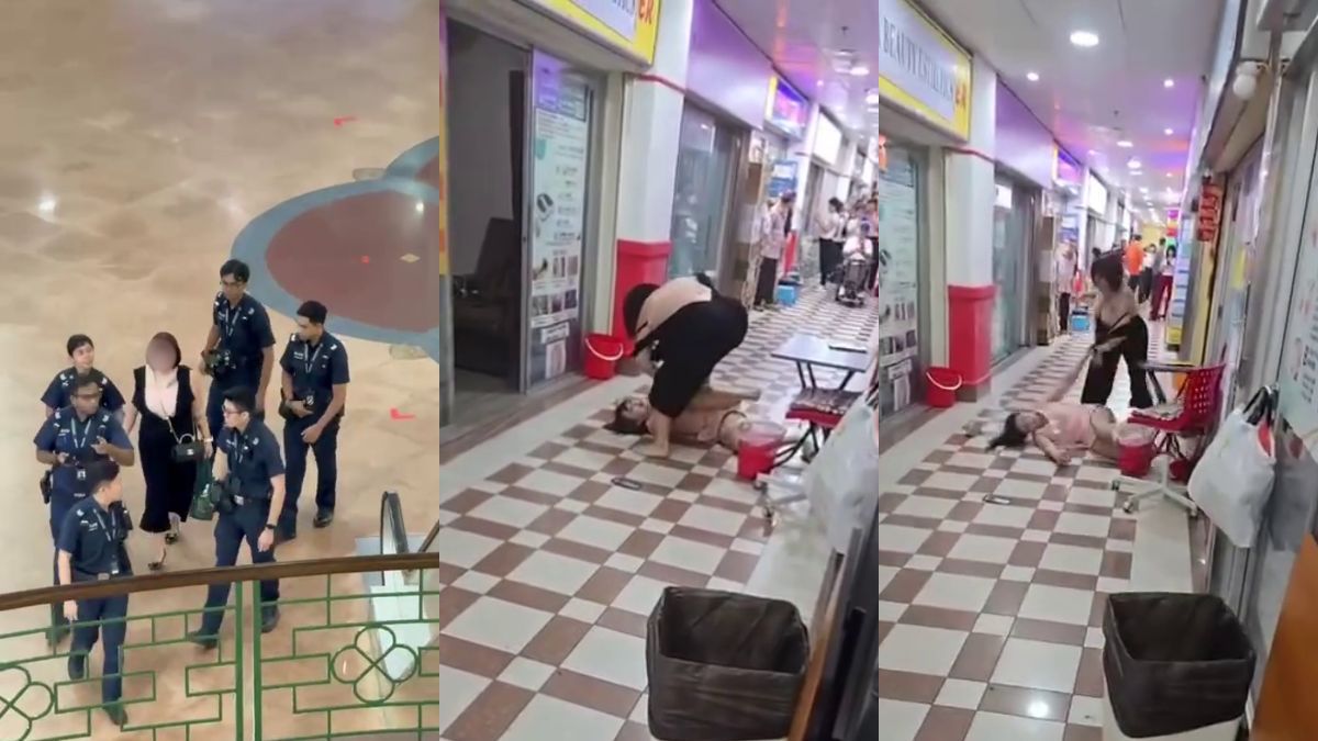 Woman arrested after fight breaks out at Singapore’s Chinatown complex
