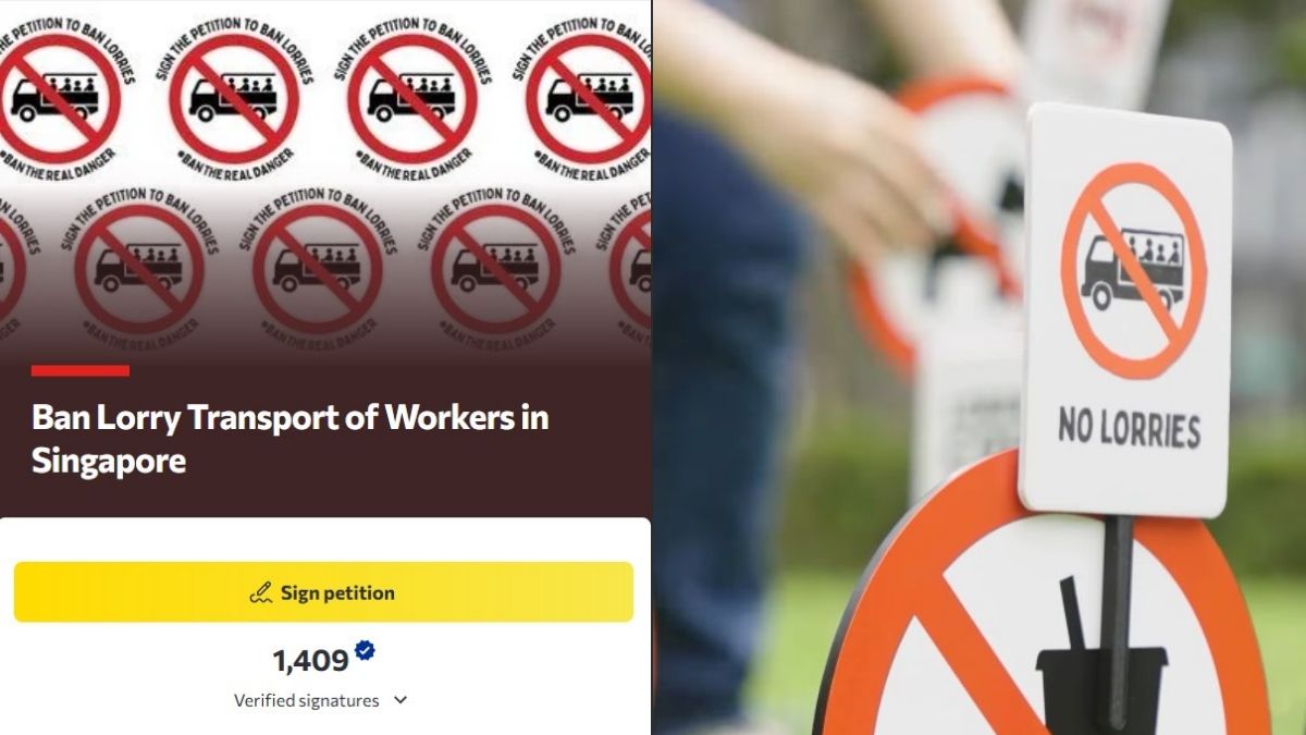 HOME seeks public support for complete ban on migrant worker lorry transport in Singapore